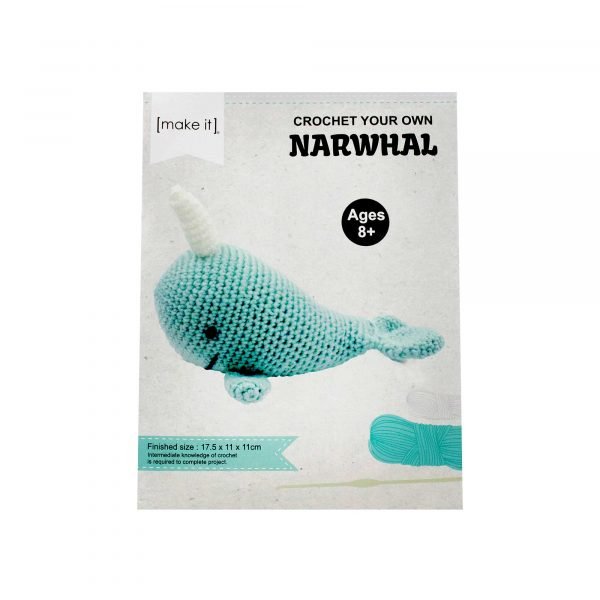 DIY Crochet Narwhal kit