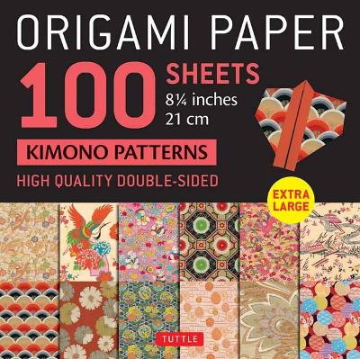 Origami paper 100 sheets Kimono patterns